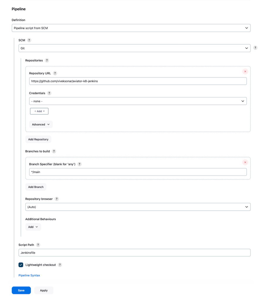 pipeline definition