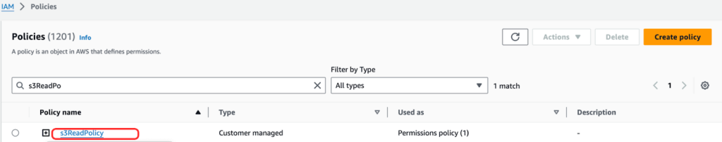 aws s3 policy