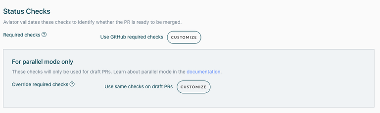 status check