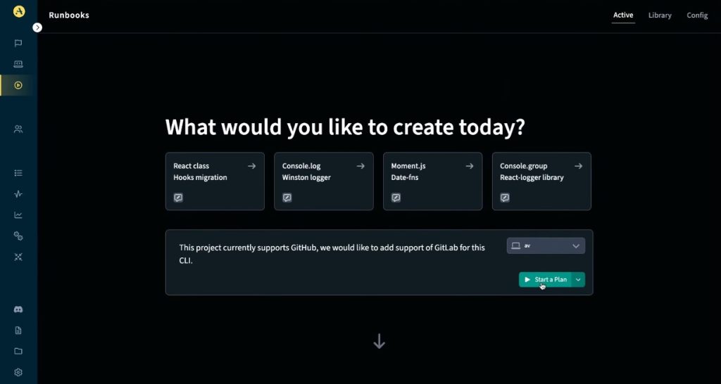 Runbooks Dashboard